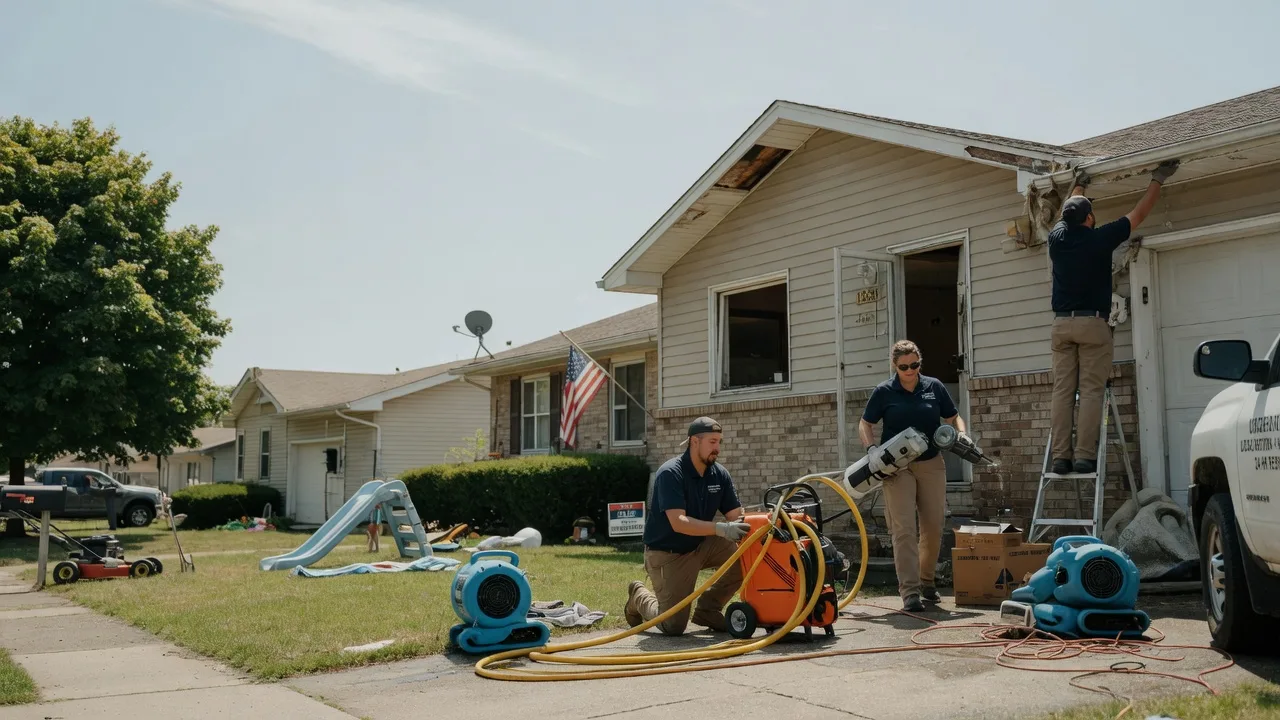 Water Damage Restoration in Edinburgh, IN near me